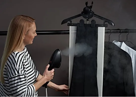 steaming instead of ironing