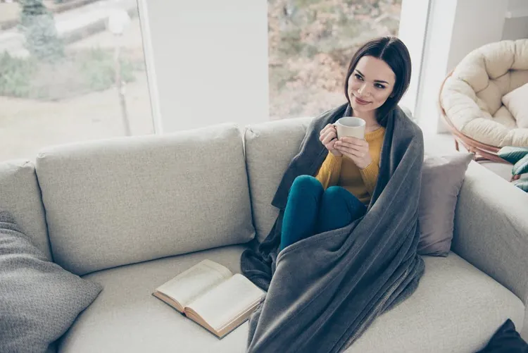 make a blanket soft again