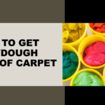 how to get playdough out of carpet
