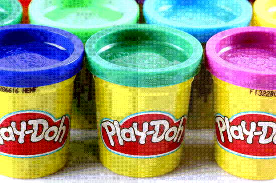 getting playdough out of your rug is easy