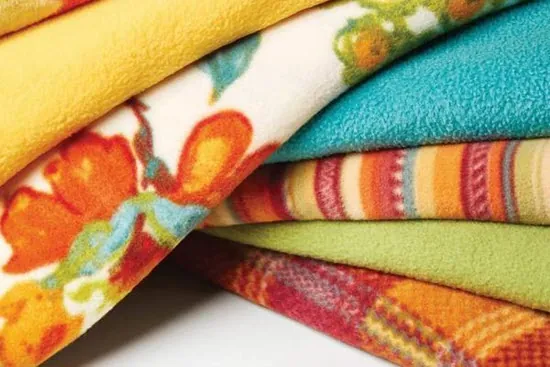 different types of fleece materials for blankets