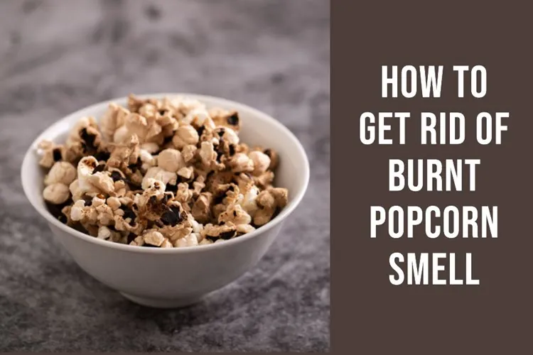 how to get rid of burnt popcorn smell in your house