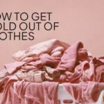 how to get mold out of clothes