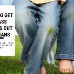 learn how to get grass stains out of jeans
